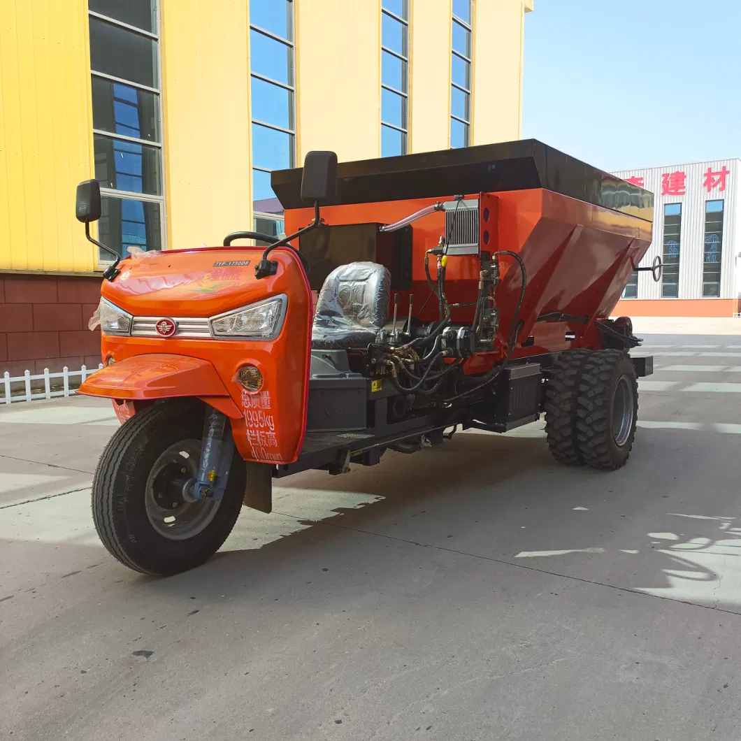 Farm Tractor Mounted Fertilizer Spreader with Agricultural Equipment