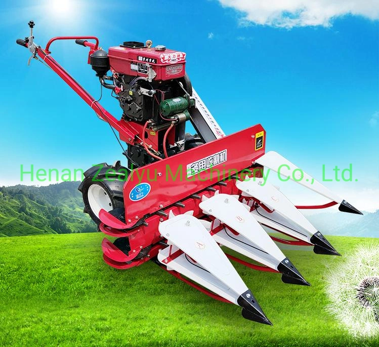 4s-120 Rice Paddy Wheat Clover Reaper Harvester Machine