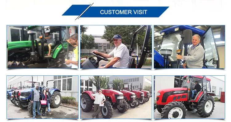 High Quality Big Agricultural Tractores 4X4 165HP 185HP Tractors Manufacturers in China