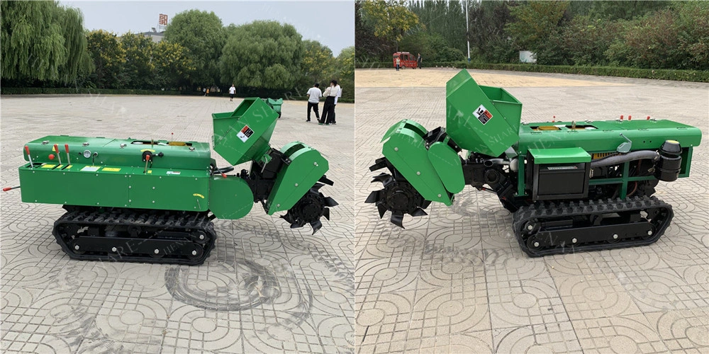 Crawler Rotary Cultivator Garden Tillers and Cultivators Mini Rotary Tiller Rotary