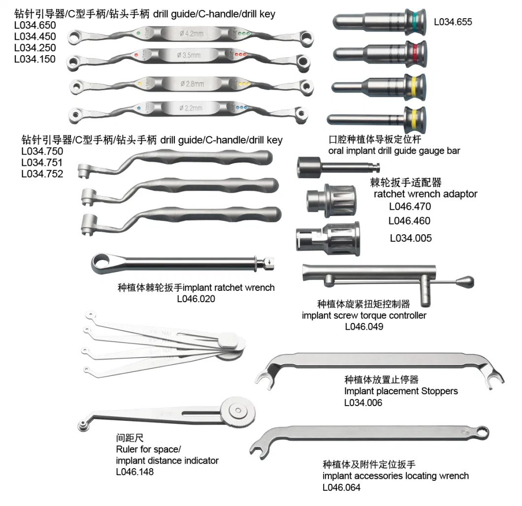 Implant-Holder Key Implant Mount Driver Machine Reamer Driver