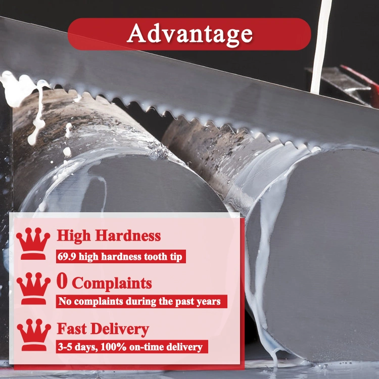 M51 Bimetal Bandsaw Blades for Cutting Hard Metal