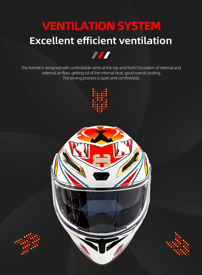 Hot-Selling High Quality Low Price Safety Motorcycle Helmet Flip up Motorcycle Racing Full Face Helmet Casco PARA Motocicleta Cool Shapes Origin Type Helmet