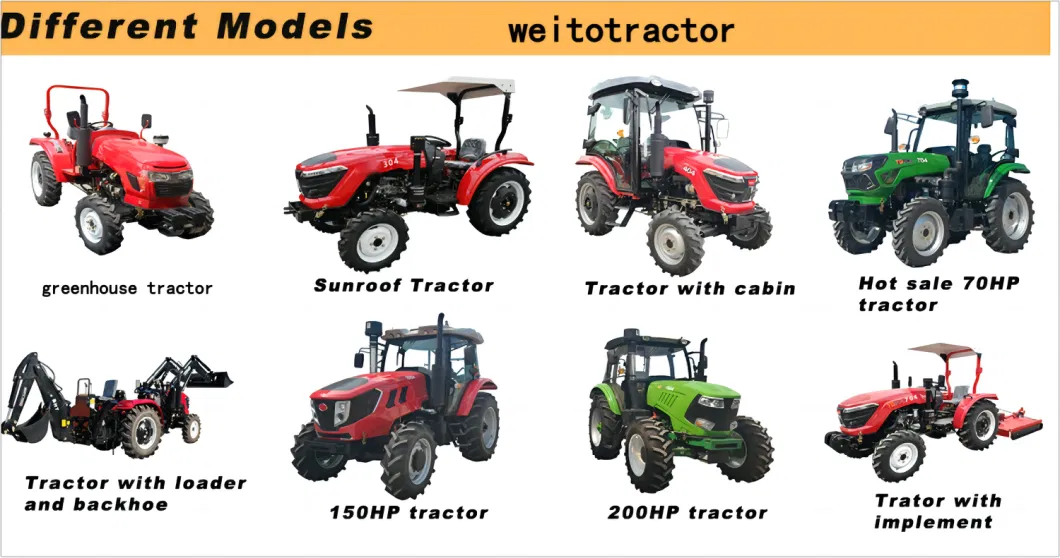 Mini Crawler Rotary Cultivator Ditching Machine 100 HP Farm Paddy Field Walking Track Tractor