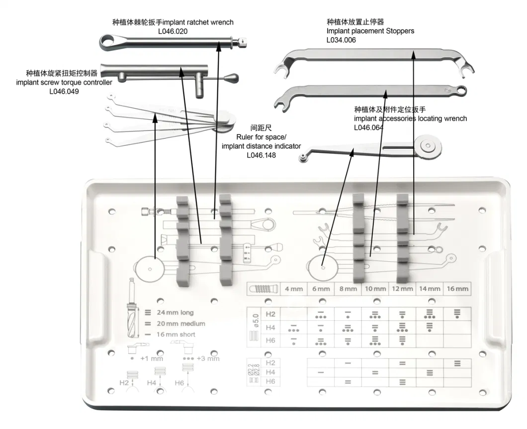 Implant-Holder Key Implant Mount Driver Machine Reamer Driver