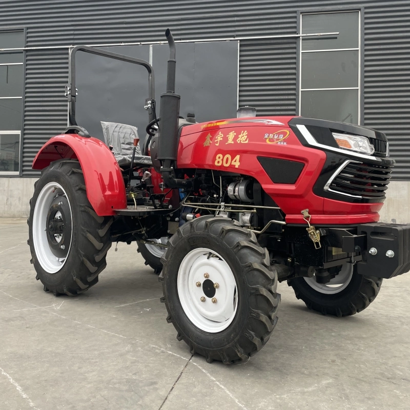 804 80HP China Hot Sale for Orchard Farm Agricultural 4X4 Tractor Cultivator