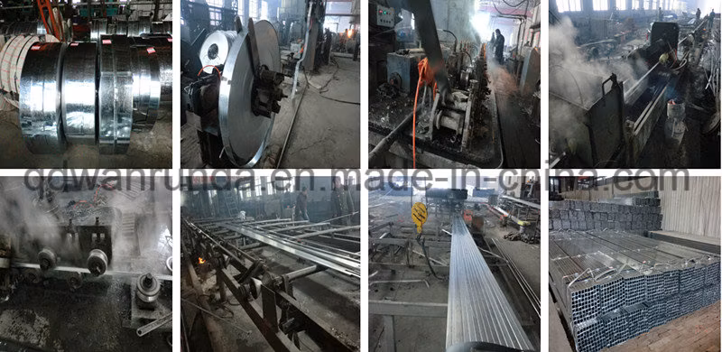 Steel Frame Use Galvanized Square Steel Pipe