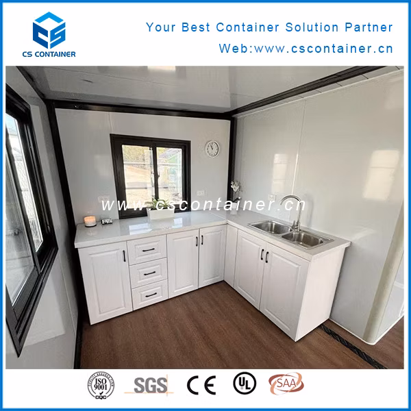 Expanded Modular Prefab Container House Building Made in China Factory