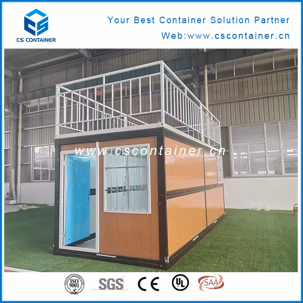 Expanded Modular Prefab Container House Building Made in China Factory