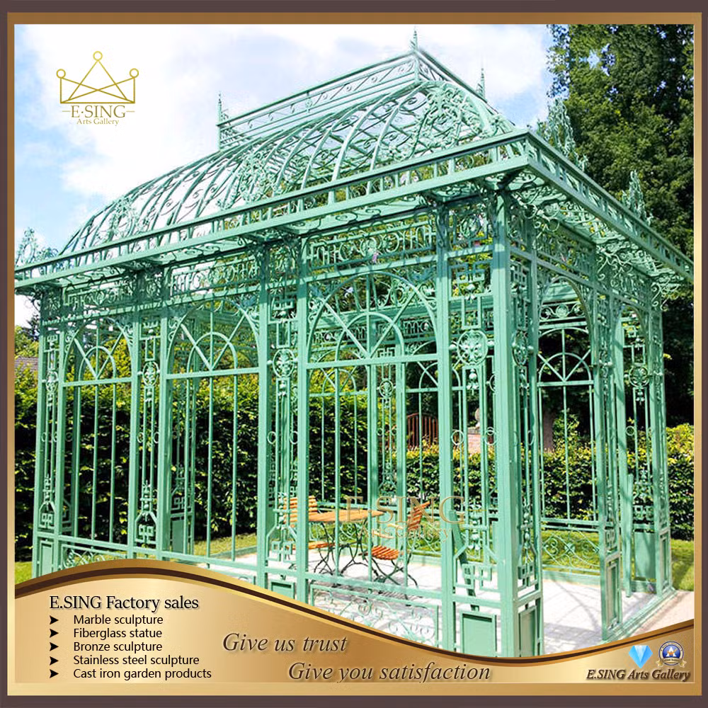 Low Cost Garden Winter Wrought Iron Greenhouses