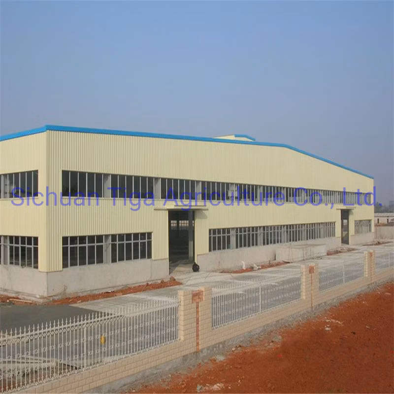 Henan Storage Polycarbonate Greenhouse Prefabricated Steel Structure Farm Plant for Chicken