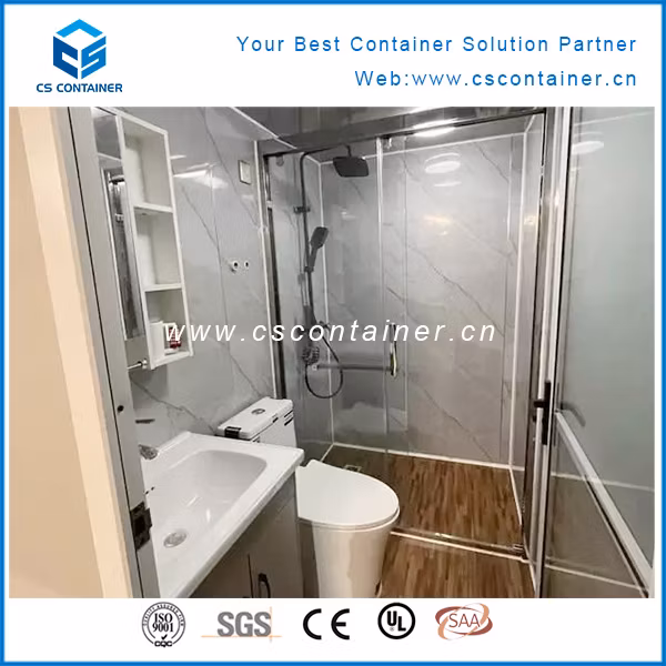 Expanded Modular Prefab Container House Building Made in China Factory
