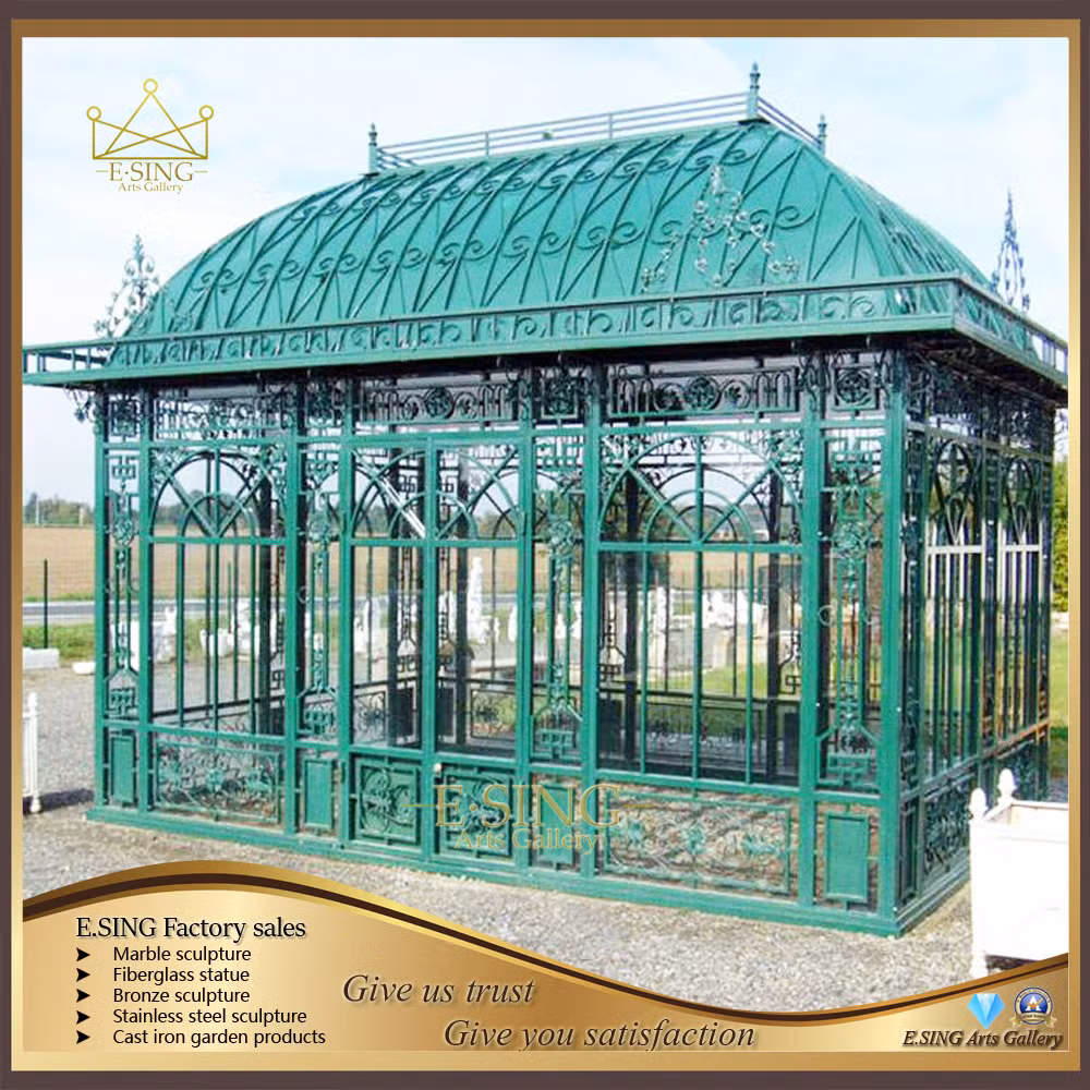 Low Cost Garden Winter Wrought Iron Greenhouses