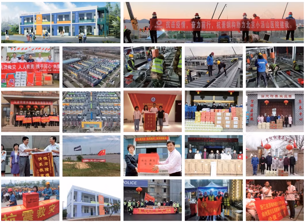 China Supplier Welded Europe Hot Rolled Metal Greenhouse Iron Steel Construction High Rise Structure Building for Business Commecial Office Hall Construction