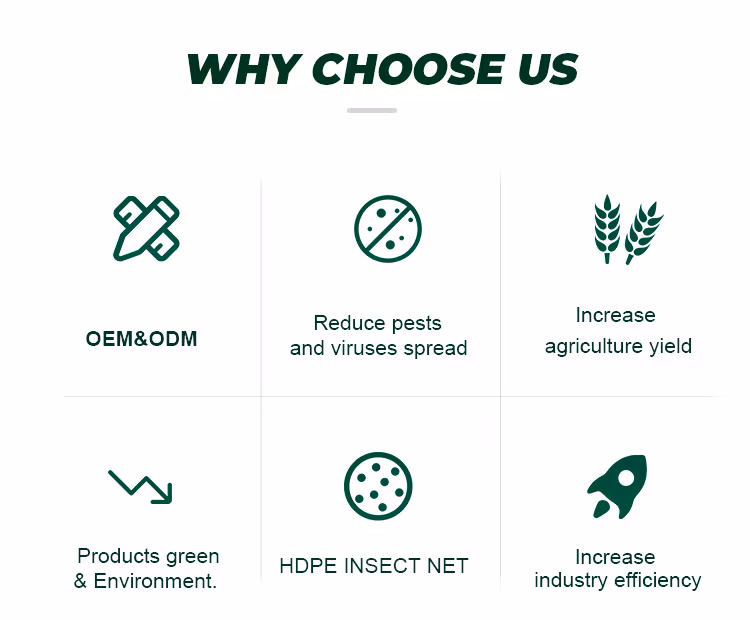 Red Agriculture 50 Mesh UV Treated Heavy-Duty Anti Insect Net HDPE 40*25 for Agricultural Greenhouse