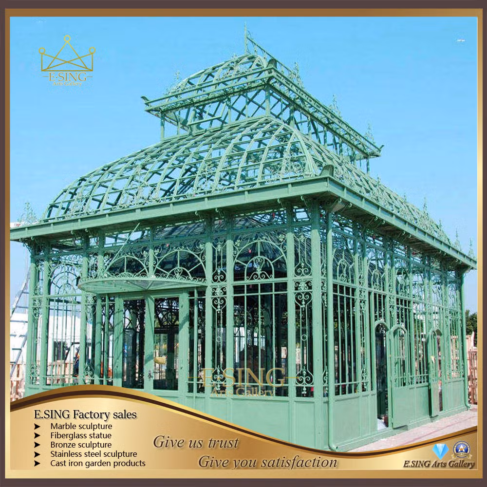Low Cost Garden Winter Wrought Iron Greenhouses