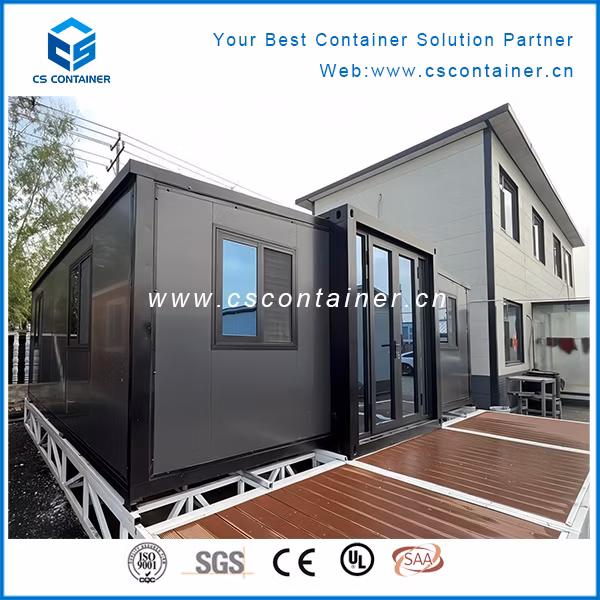 Expanded Modular Prefab Container House Building Made in China Factory