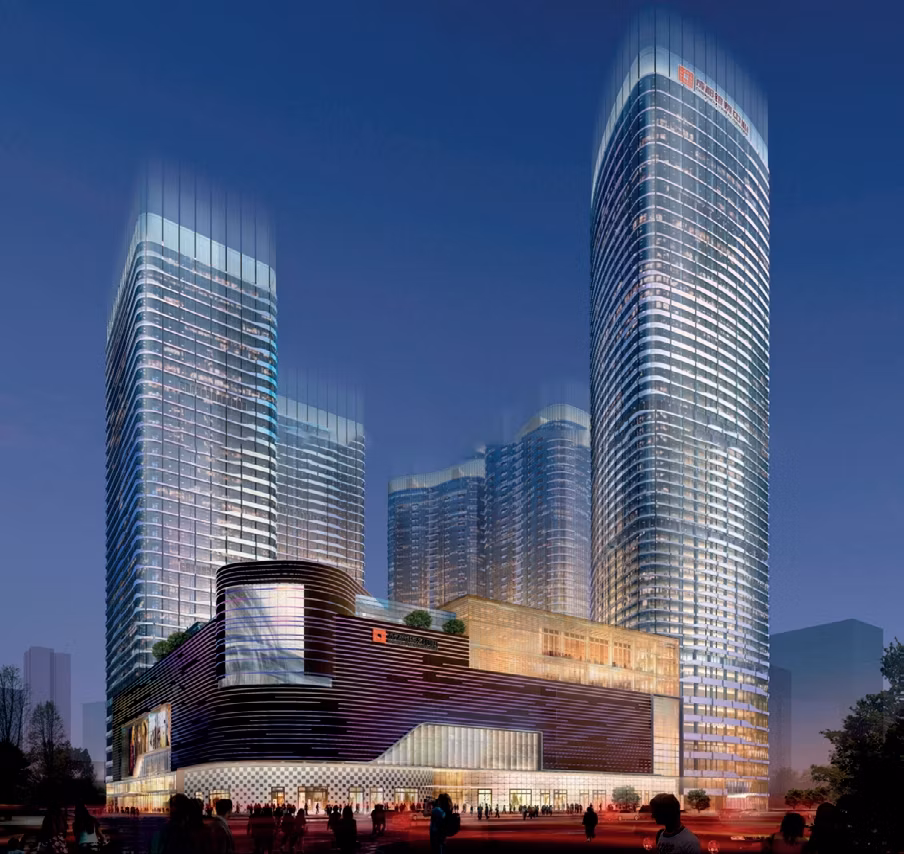 China Supplier Welded Europe Hot Rolled Metal Greenhouse Iron Steel Construction High Rise Structure Building for Business Commecial Office Hall Construction