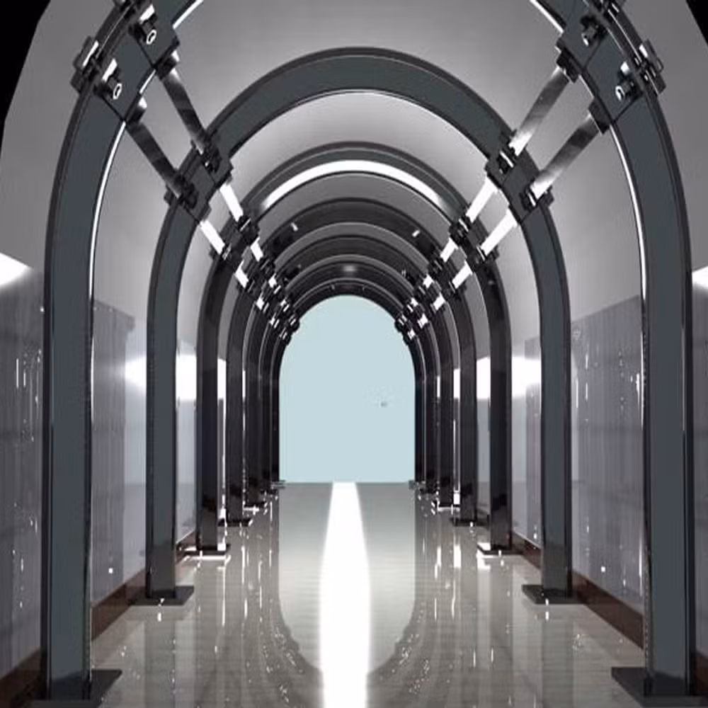 Tunnel Support Steel Support U-Shaped Arch Roof U36 Type Steel Arch Shape Steel Arch Mining Support U Beam Arch for Sale