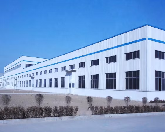 Warehouse Workshop Greenhouse Light Metal Galvanized Fabricated Construction Steel Frame Structure in Prefabricated Prefab Building