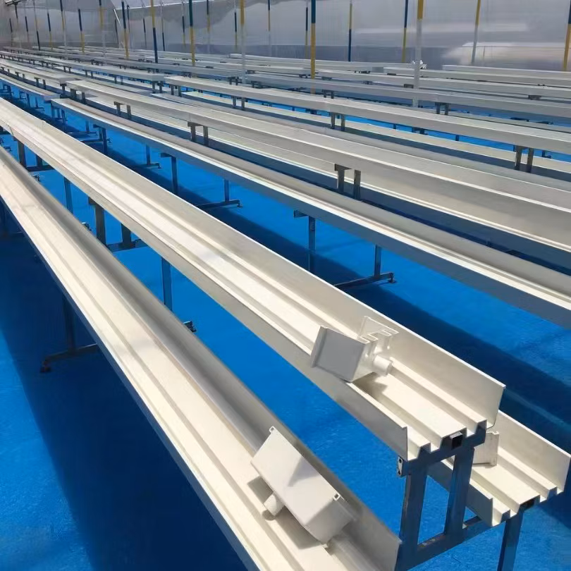 Hydroponic Gutter Nft Channel System Growing Bag Gutters Strawberries PVC Gutter
