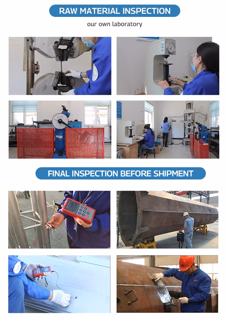 High Quality Cheap Price Metal Customized H-Section Steel Frame for Car Garage