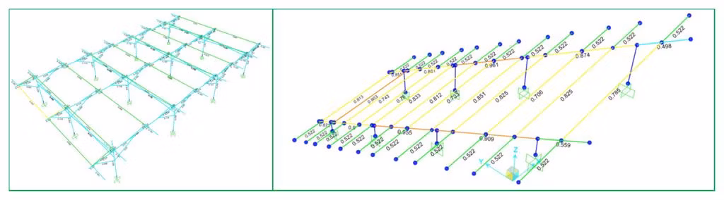 Chinese Design and Installation Solar Greenhouse PV Racking System for Solar Agriculture