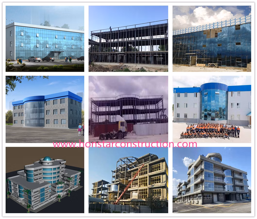 Pre Engineered Steel Structure Construction Building/Prefabricated Metal Frame Warehouse/Shed/Hangar/Workshop/Factory/Apartment/Hotel/School/Hospital Building