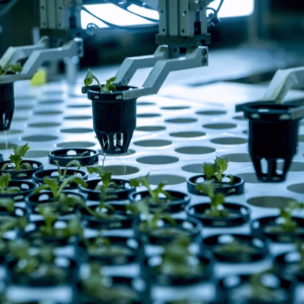 LED Light Container Farm Greenhouse for Efficient Hydroponic Seedling Growth