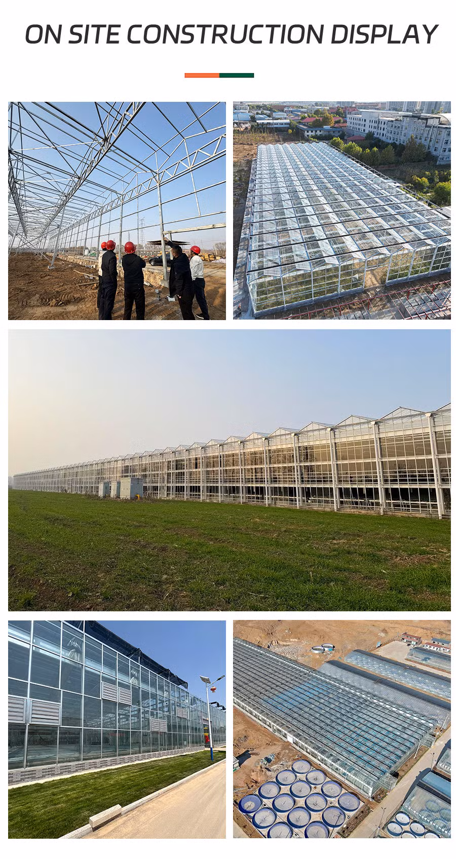 Glass Greenhouse Beautiful for High-End Crop Planting to Increase Output Value and Quickly Recover Investment Costs