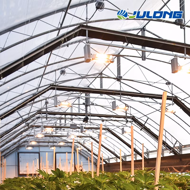 Commercial Used Automated LED Grow Lights Blackout System Hydroponics Greenhouse