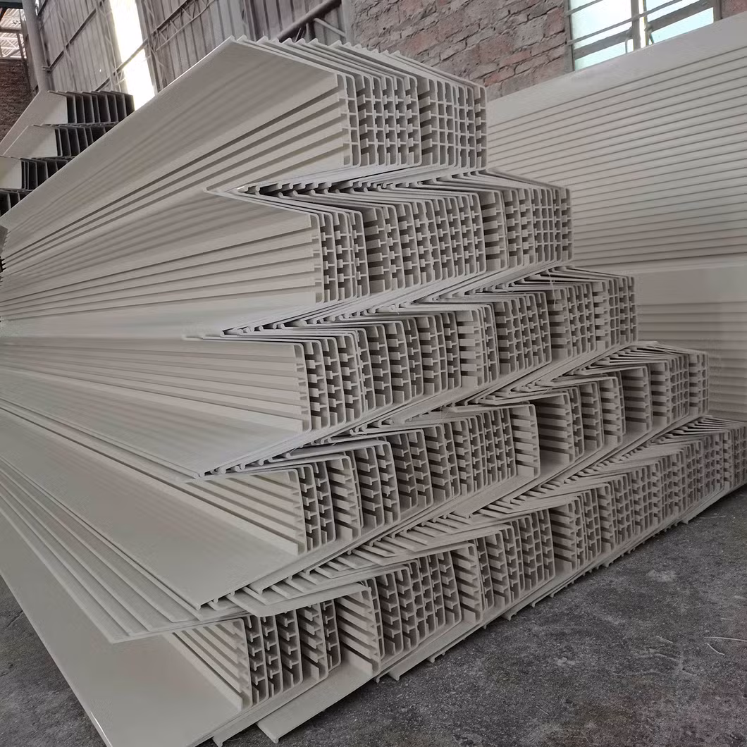 Hydroponic Greenhouse for Strawberry Farm Groove PVC Gutter