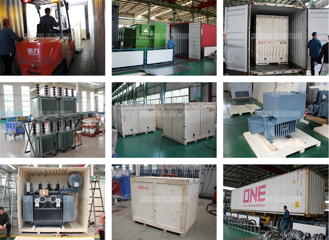 Huarui Scb14-80kVA/10kv/0.4kv Cast Resin Dry Type Electrical Transformer