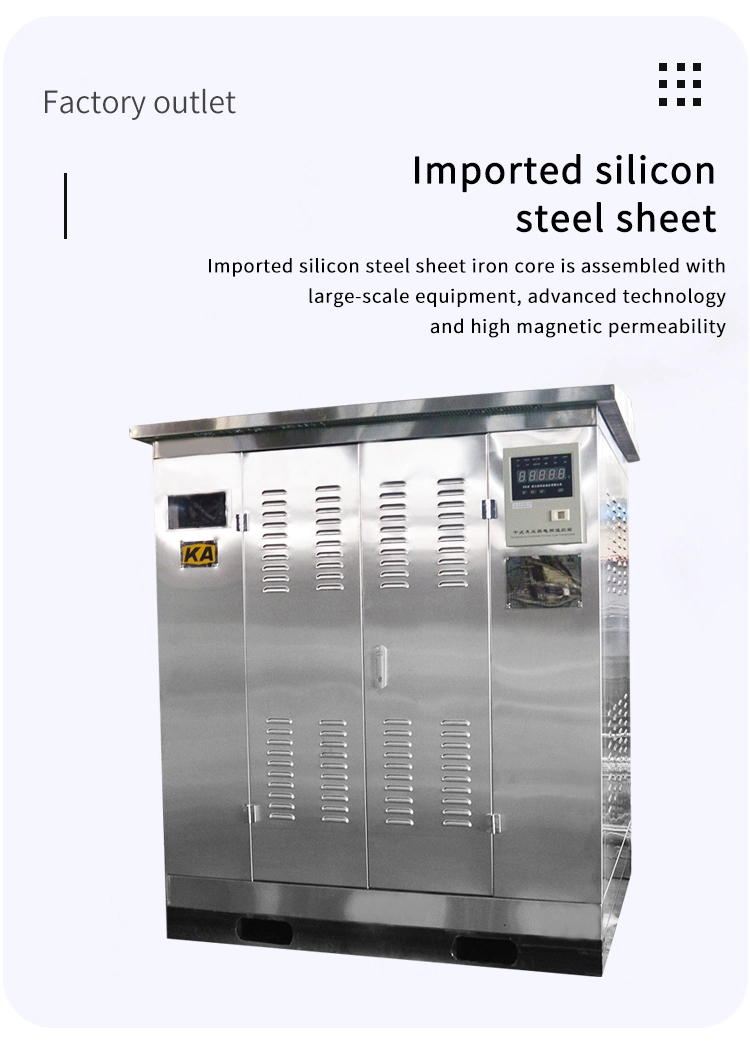 Sntoom 100/200/250/315/400/500/630/800/1000/1250 kVA Three Phase Dry Type Mining Transformer Customized