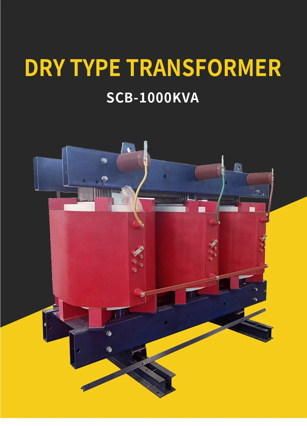 Dry Type Electric Transformer 1000kVA 6.6kv 400V 2000 kVA Dry Type 11 Kv 400 V Transformer