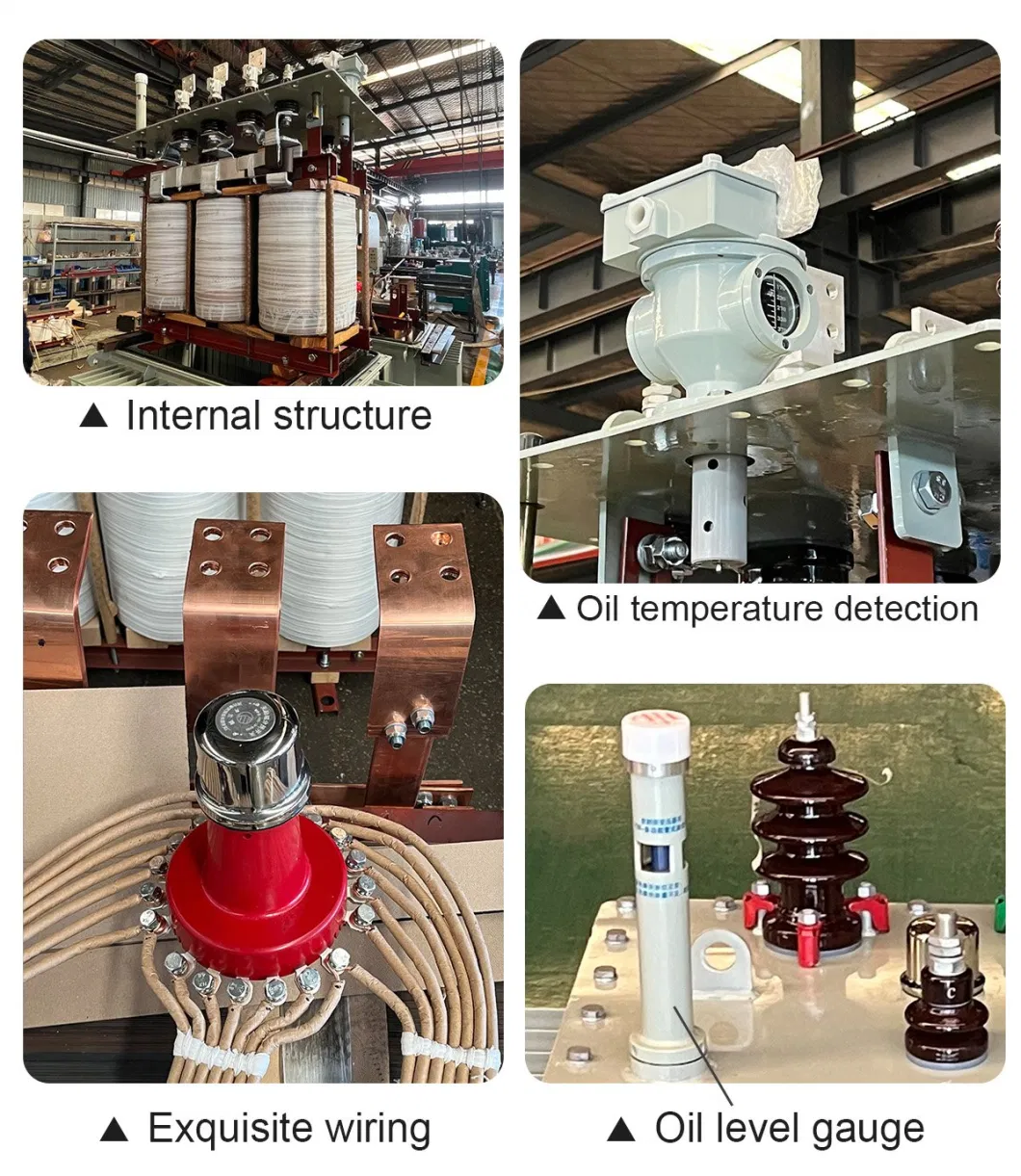 3 Phase Oil Immersed Electric Power Transformer of High Voltage Current Rectifier