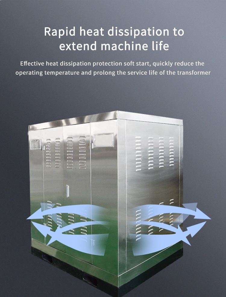 Sntoom 100/200/250/315/400/500/630/800/1000/1250 kVA Three Phase Dry Type Mining Transformer Customized