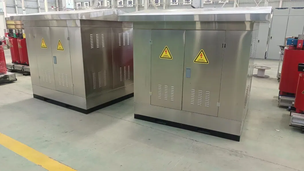 10kVA-4000kVA Resin Insulated Three Phase Dry Type Electrical Distribution Transformers Customizable Price