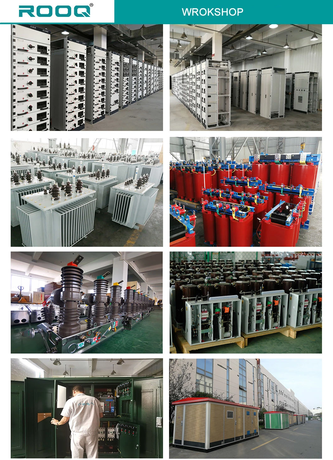 11/0.4kv 33/0.4kv Three Phase Cast Resin Dry Type Power Distribution Transformer 500kVA