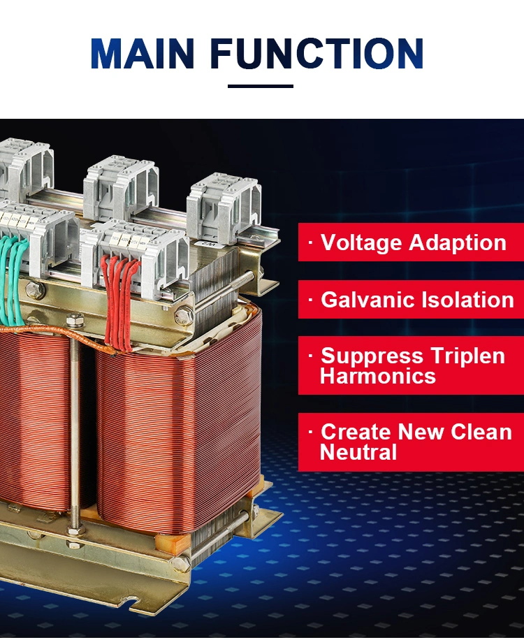 Single and Three Phase 1-1000kVA Dry Type Transformer