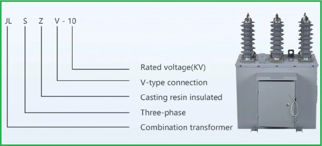 Jlszv 6/10kv 10000/100V 5-300A Outdoor Three-Phase Combined Instrument Transformer High-Voltage Metering Box