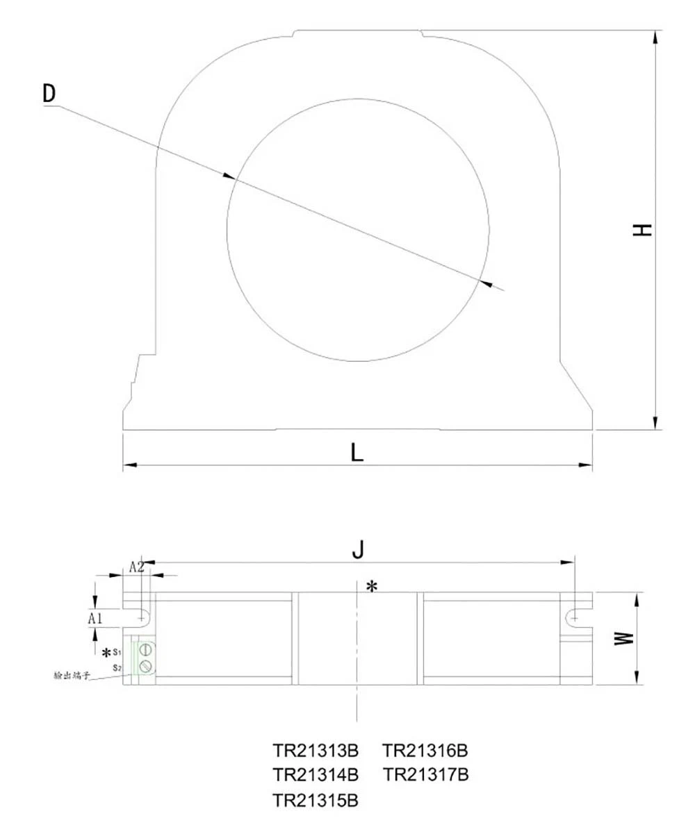 Tr Closed Loop Residual Zero-Phase Current Transformer Sensor for AC/DC Small Current Grounding System