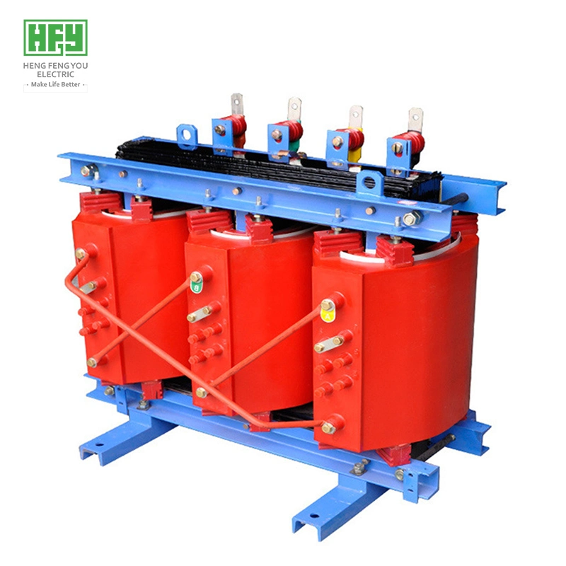 Energy Saving 10/0.4kv Cast Resin 3 Phase 100kVA Service Dry Type Cooling Power Transformer for Building