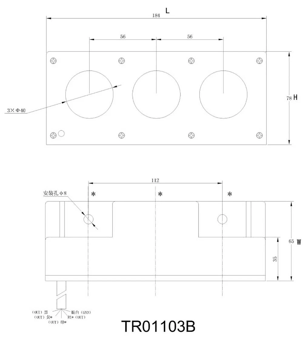 Tr Three-Phase Current Transformer with Strong Protective Function - Suitable for Multiple Scenarios