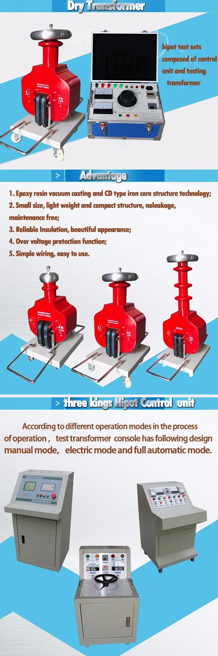 Hm-Gtb Dry Type Rectifier Transformer Dry Type Transformer 5kVA