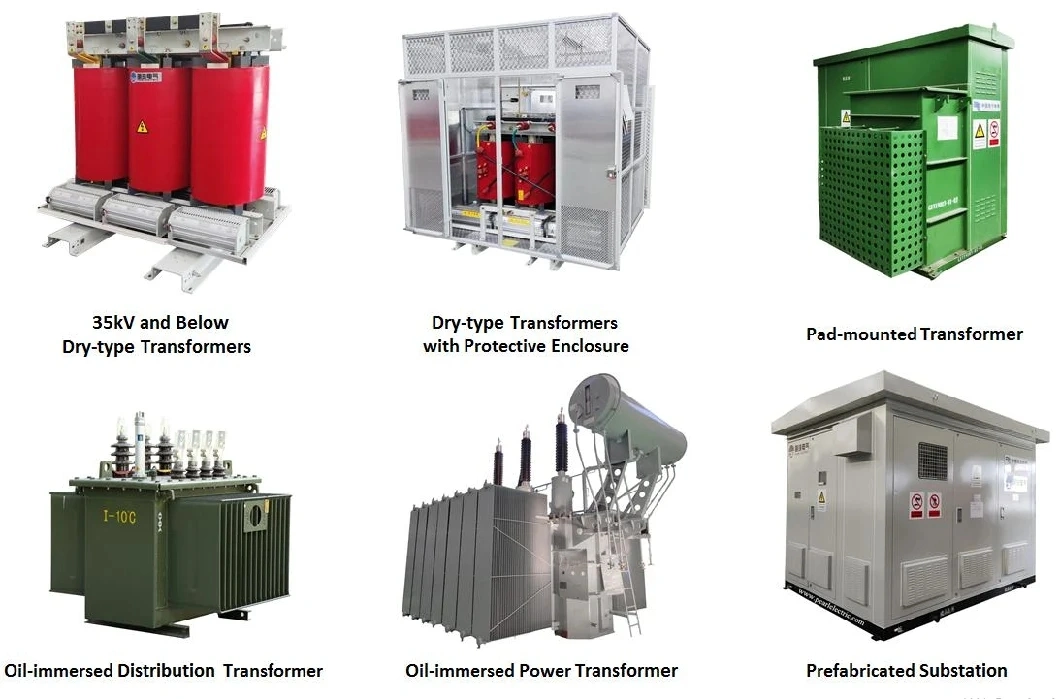 3 Phase Oil Immersed Electric Power Transformer of High Voltage Current Rectifier