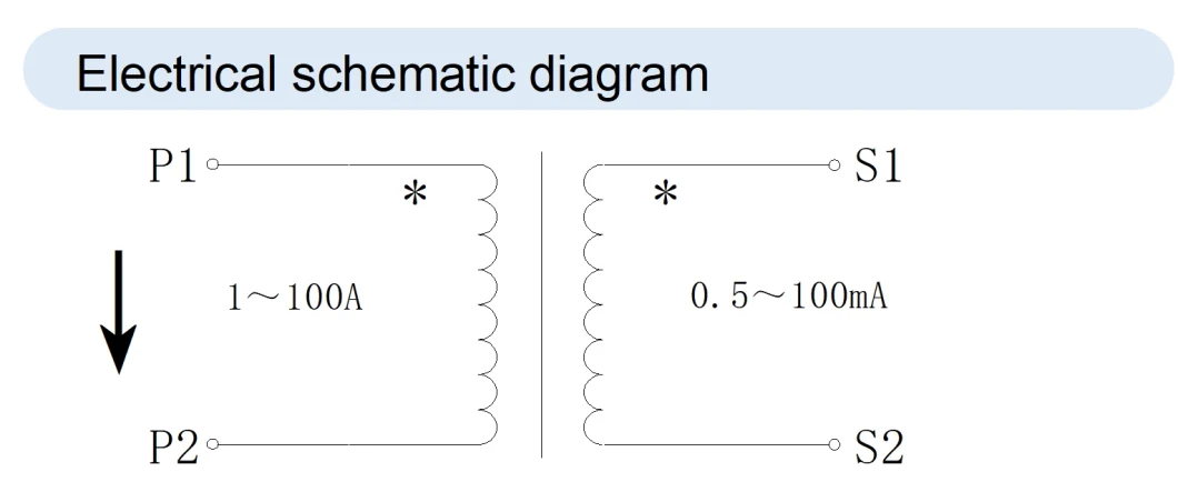 Tr High Precision Split Core Open Close AC/DC Current Transformer Sensor Electrical Quantity Measurement CT 1A~100A
