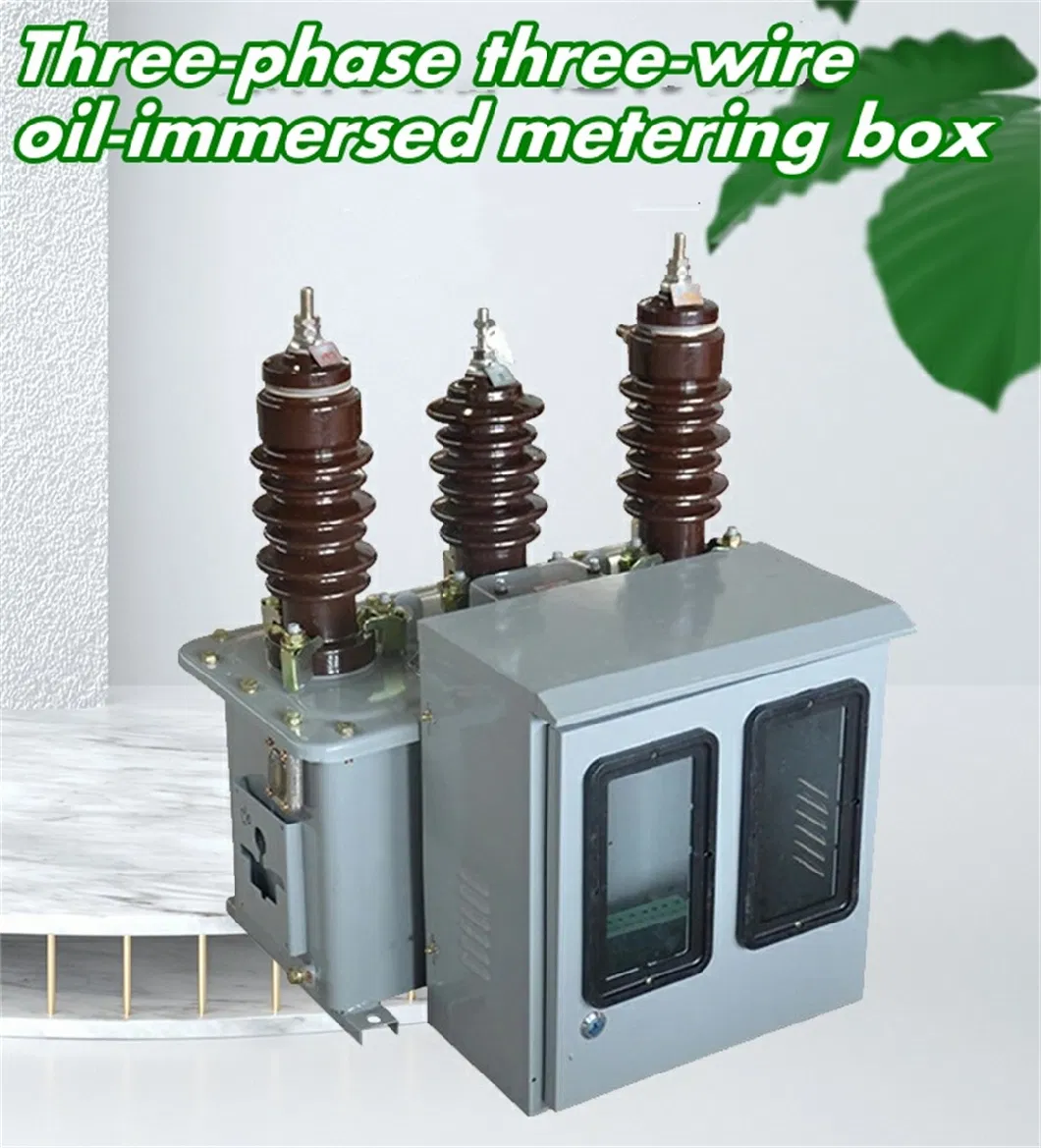 Jls 3/6/10kv 5A Outdoor Oil-Immersed High-Voltage Power Metering Box Three-Phase Three-Wire Combined Instrument Transformer