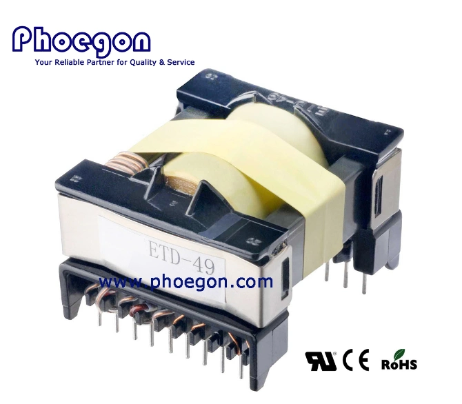 UL Ce RoHS Approved Efd Series Bev Hev Charging Pole Transformer