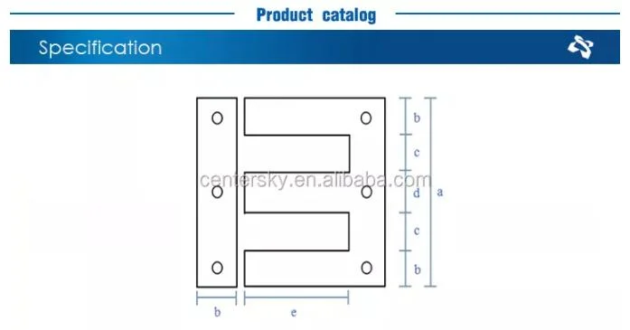 Silicon Steel Core Transformer Iron Core